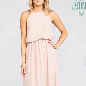 Show Me Your Mumu Heather Halter Dress